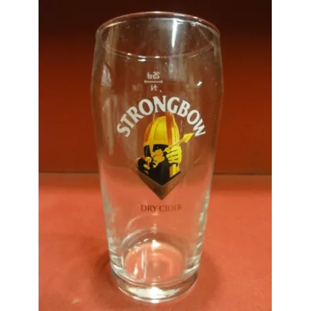 6 VERRES CIDRE STRONGBOW 25CL