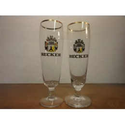 2 VERRES BECKER DIFFERENTS 25CL