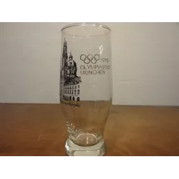 1 VERRE JEUX OLYMPIQUE MUNICH 1972 20CL