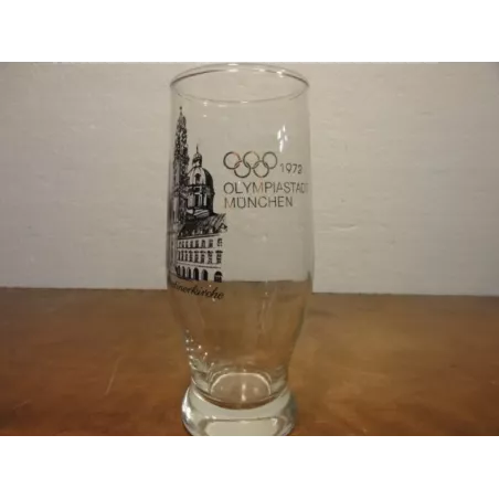 1 VERRE JEUX OLYMPIQUES MUNICH 1972 20CL