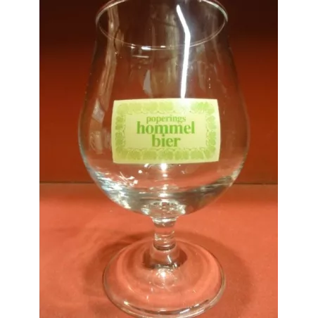 1 VERRE HOMMEL BIER 33CL