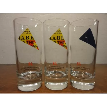 3 VERRES J&B COLLECTOR 17CL