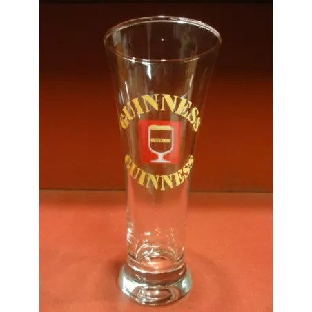 1 VERRE GUINNESS 25CL HT. 18CM