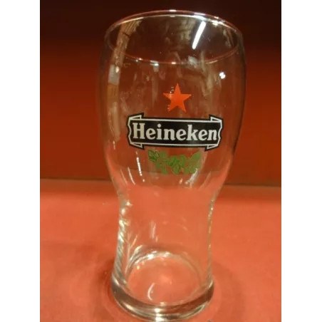 1 VERRE HEINEKEN 25CL HT. 13CM