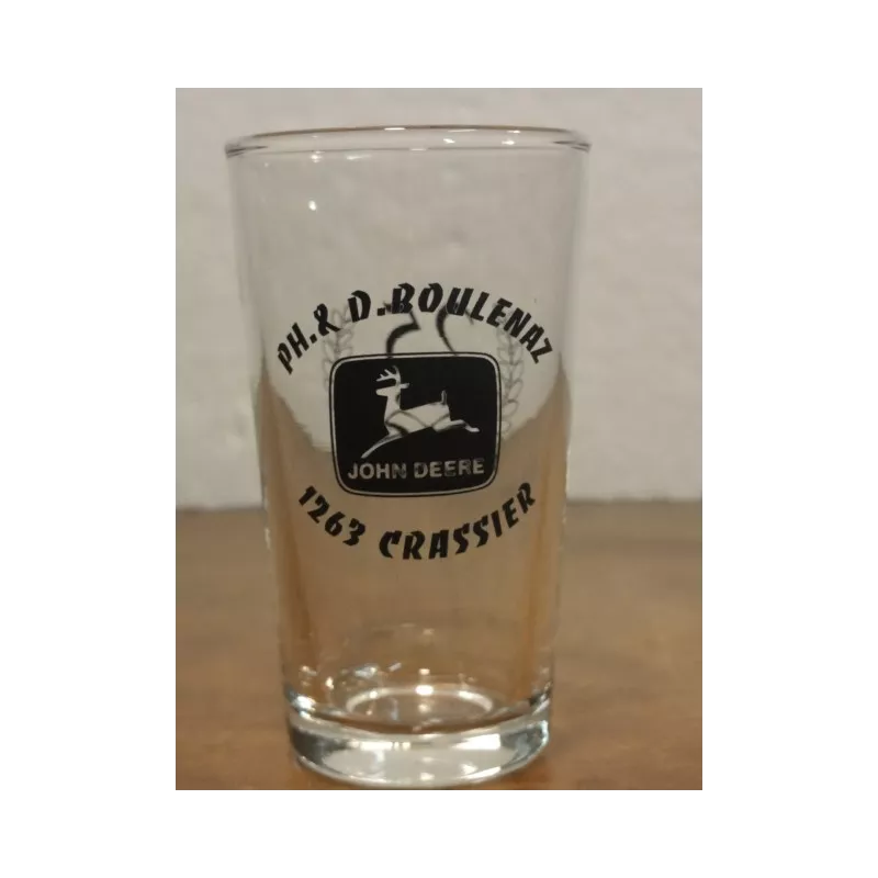 1 VERRE TRACTEUR JOHN DEERE COLLECTOR 6CL