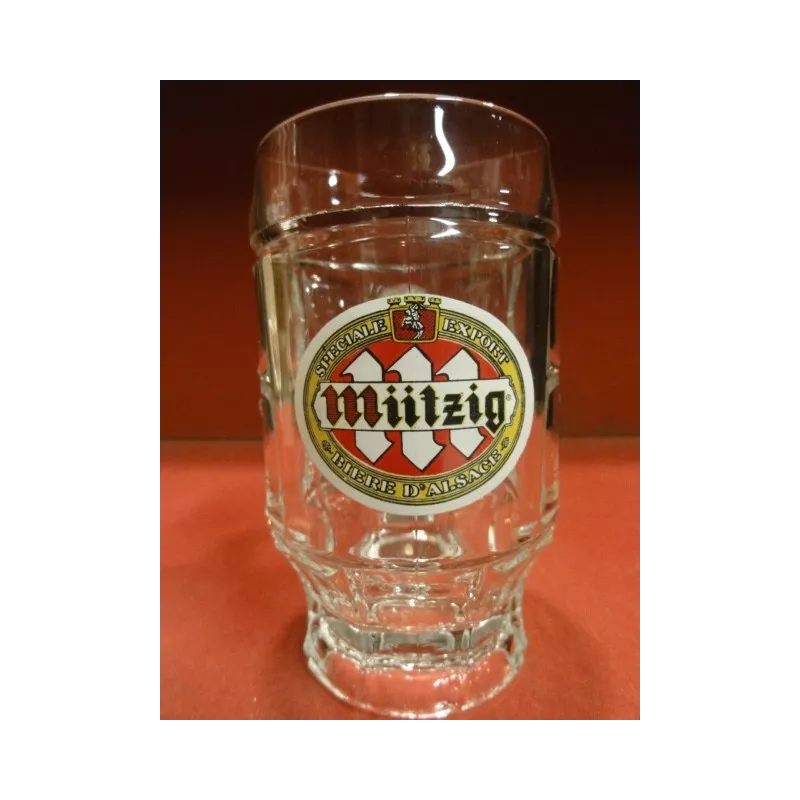 1 CHOPE MUTZIG 25CL HT.13CM