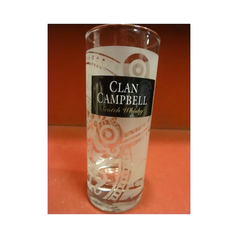 6 VERRES CLAN CAMPBELL 17CL