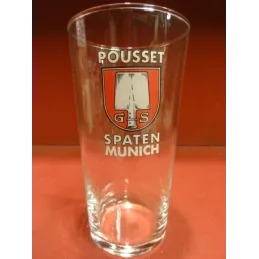 1 VERRE SPATEN POUSSET 25CL