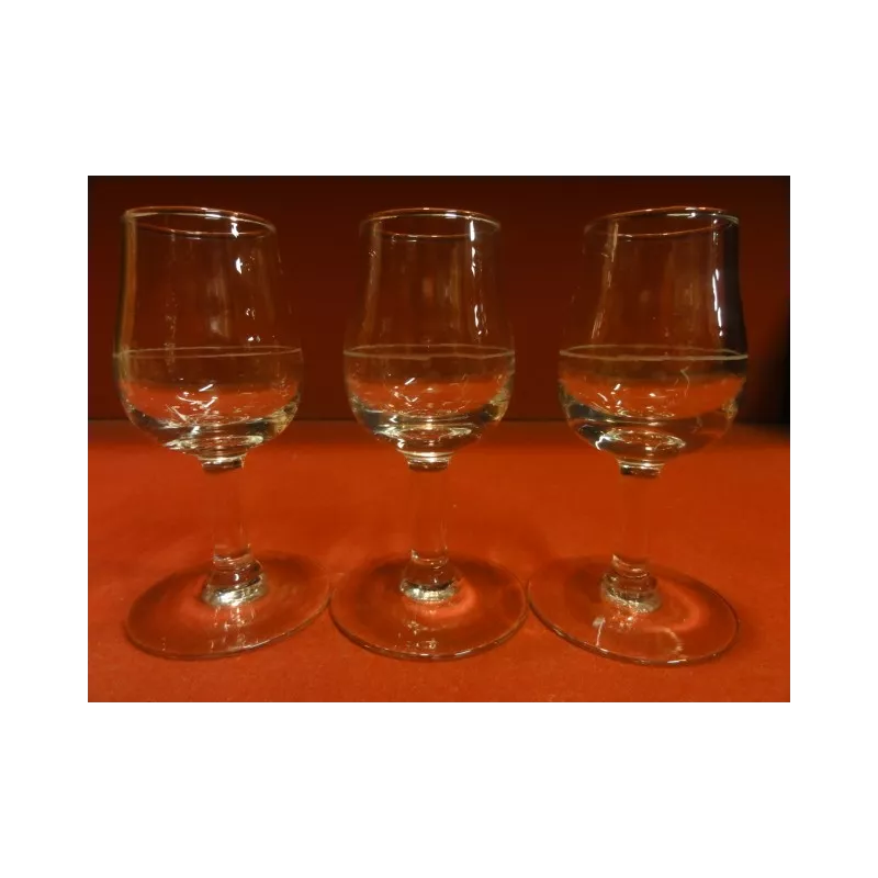 3 VERRES DIGESTIF 2CL