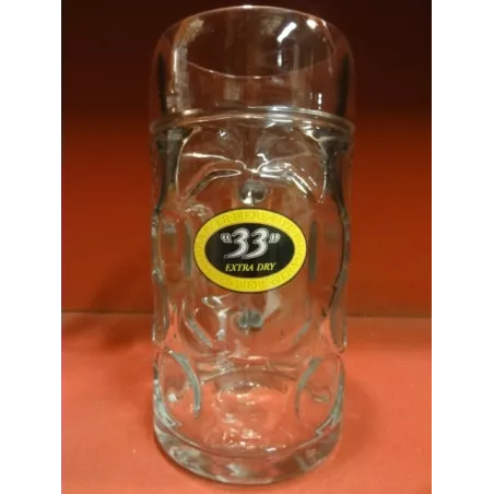 1 CHOPE "33" EXTRA DRY 1 LITRE LOGO JAUNE