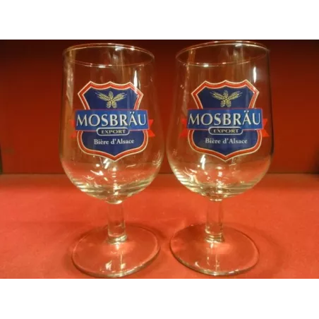 2 VERRES MOSBRAU EXPORT 25CL