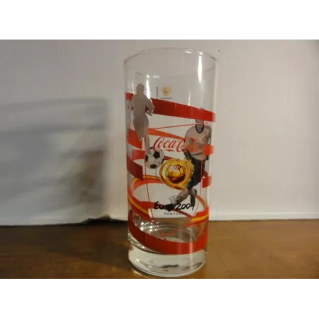 1 VERRE COCA-COLA  EURO 2004