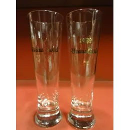 2 VERRES KARLSBERG 25CL DIFFERENTS