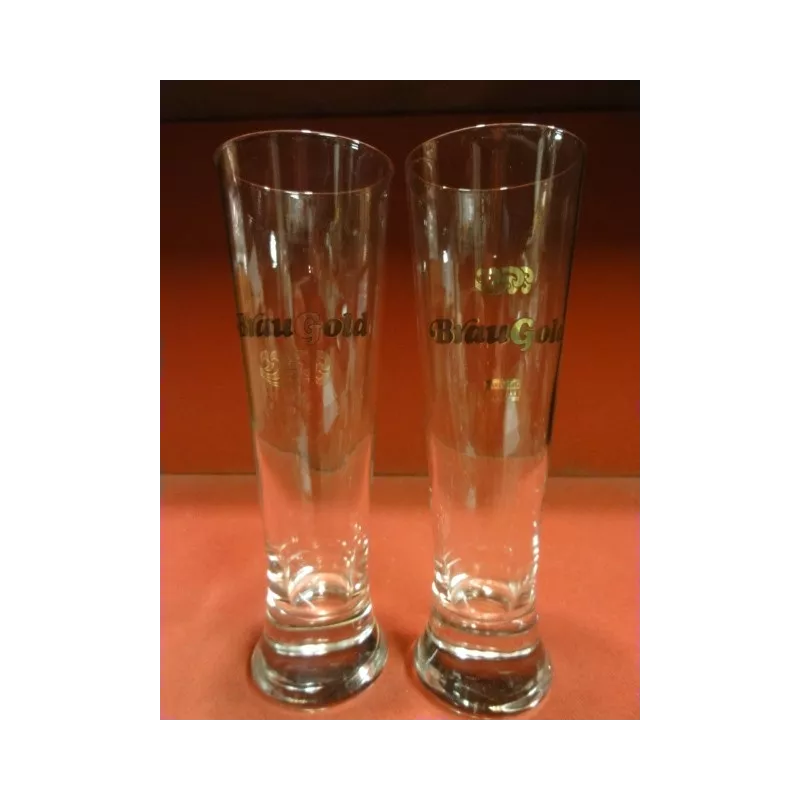 2 VERRES KARLSBERG 25CL DIFFERENTS