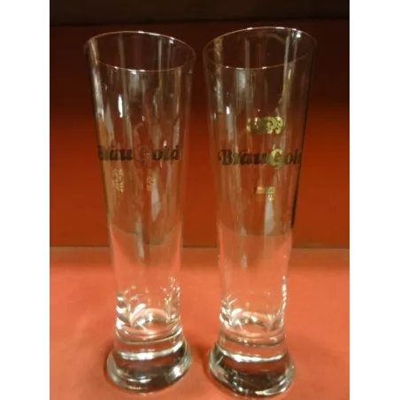 2 VERRES KARLSBERG 25CL DIFFERENTS