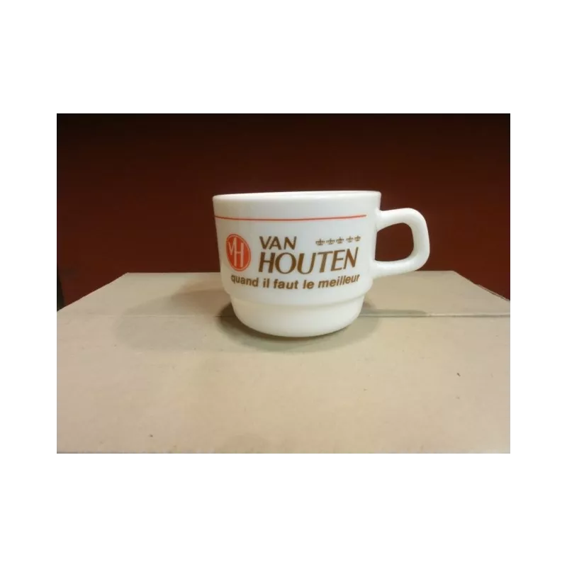 6 TASSES A CHOCOLAT VAN HOUTEN 20CL