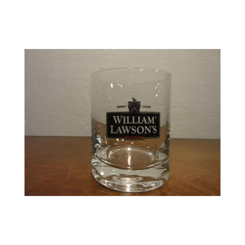 1 VERRE WILLIAM LAWSON'S 25CL