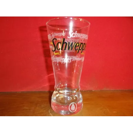 6 VERRES SCHWEPPES HT.15CM