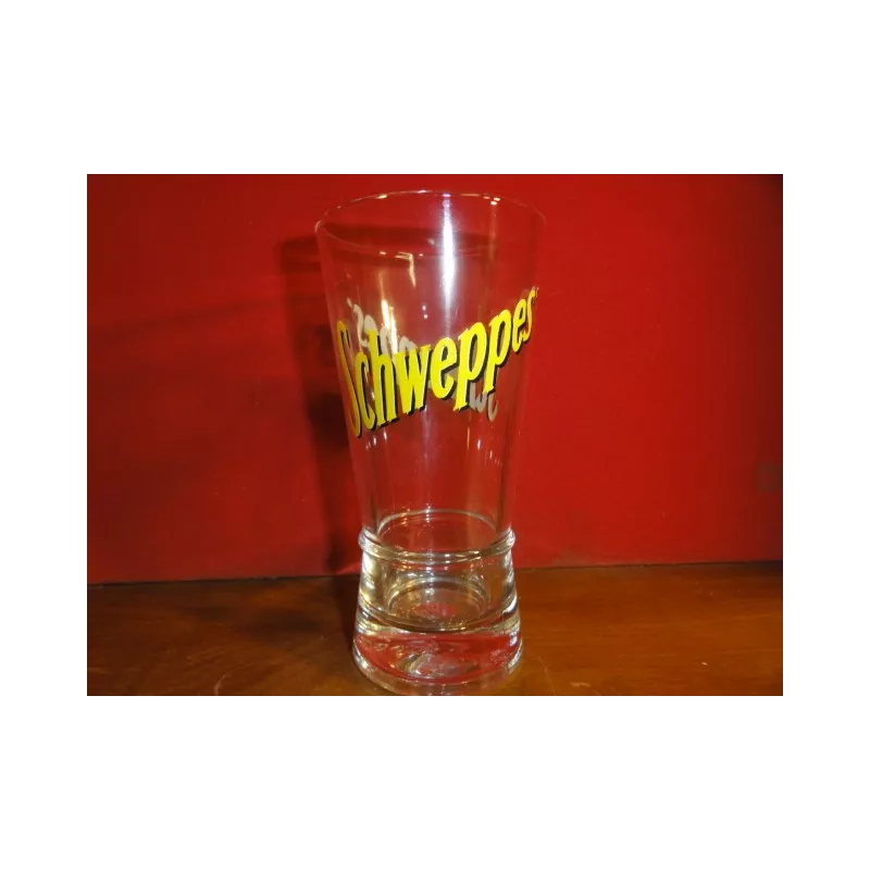 6 VERRES SCHWEPPES 