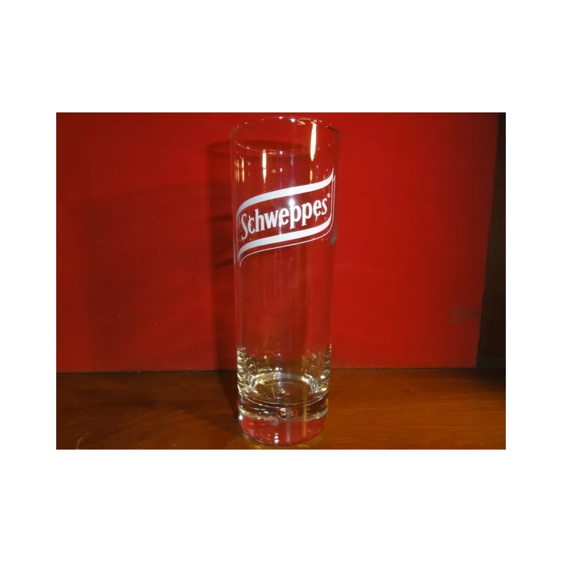 6 VERRES  SCHWEPPES TUBO 25CL