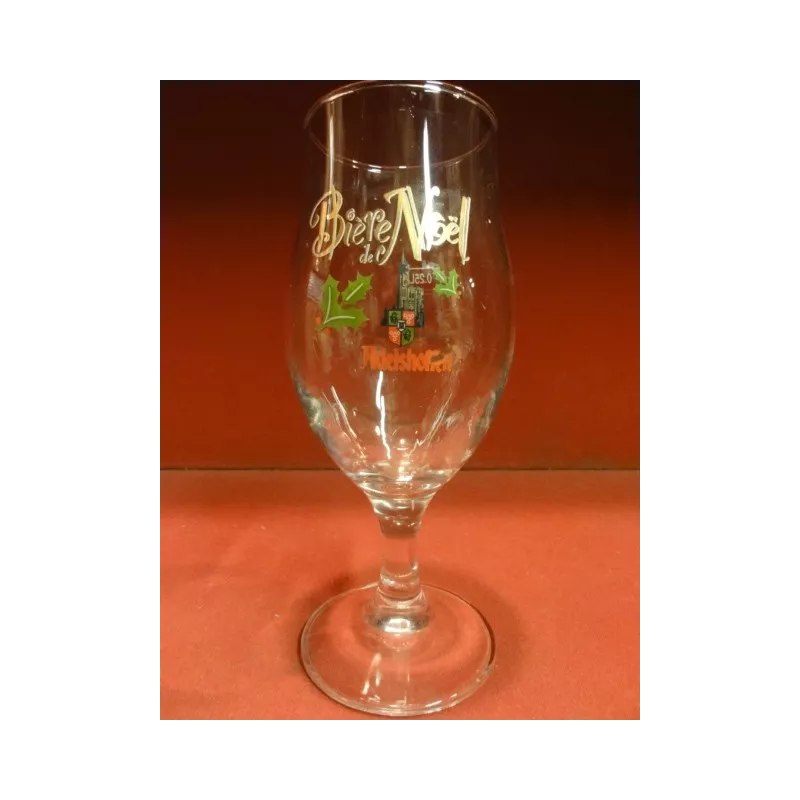 1 VERRE ADELSHOFFEN  BIERE DE NOEL 25CL