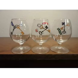 3 VERRES DIGESTIF 5CL