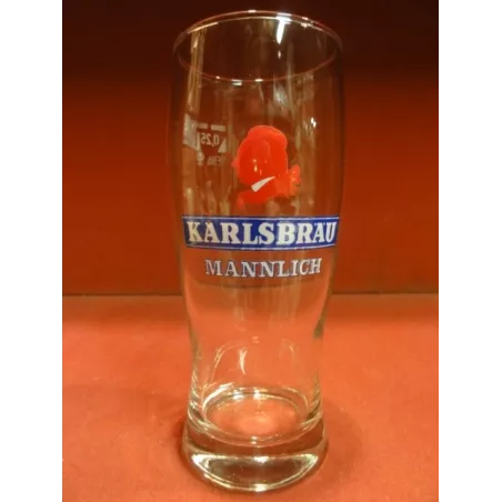 1 VERRE KARLSBRAU MANNLICH 25CL