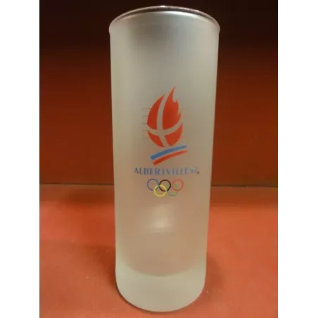 1 VERRE JEUX OLYMPIQUES ALBERTVILLE 92 25CL