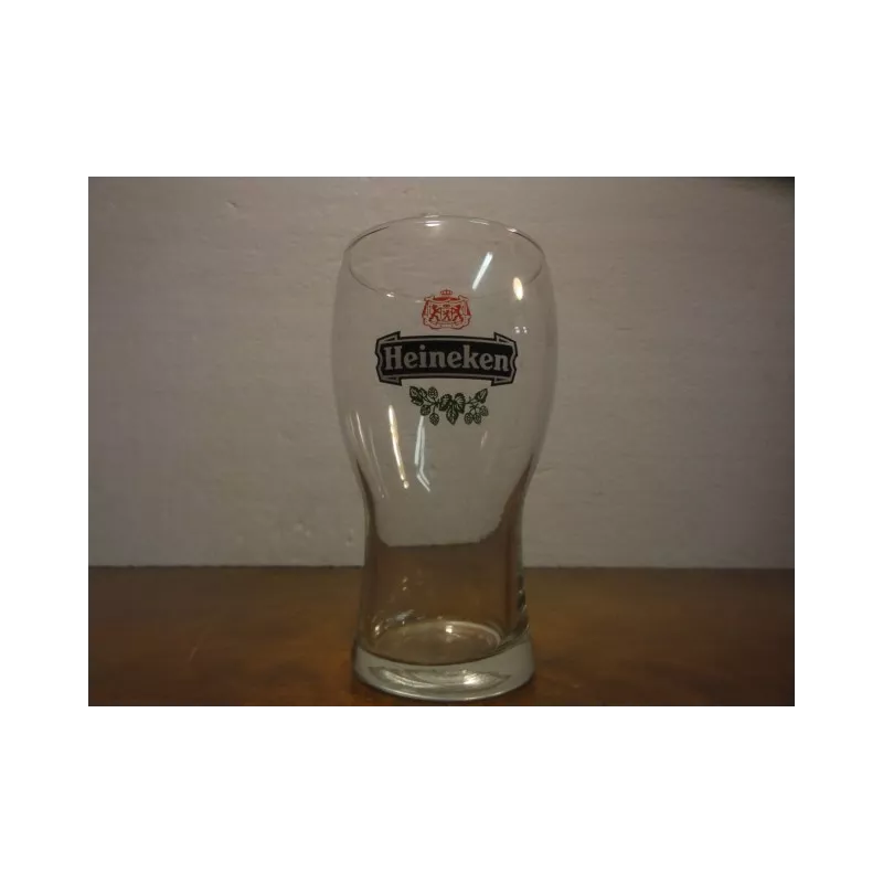 1 VERRE HEINEKEN 25CL HT. 13CM