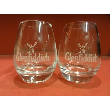 2 VERRES GLENFIDDICH