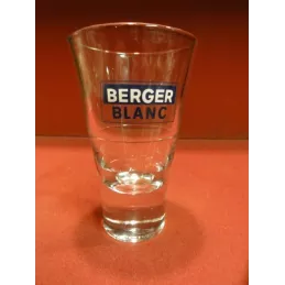 1 VERRE BERGER BLANC HT. 11CM