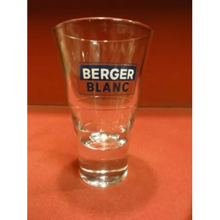 1 VERRE BERGER BLANC HT. 11CM