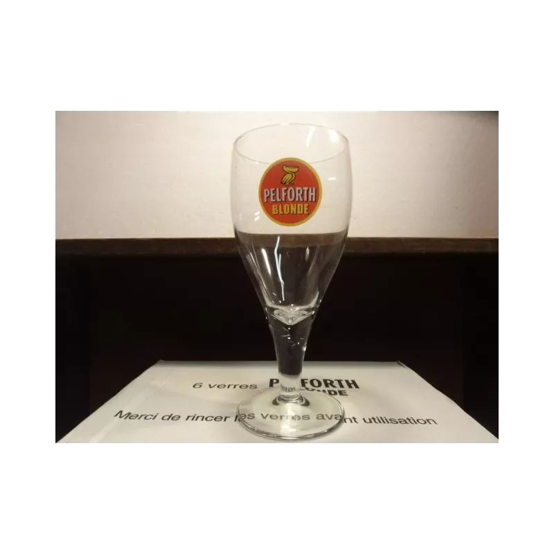 6 VERRES PELFORTH BLONDE 50CL