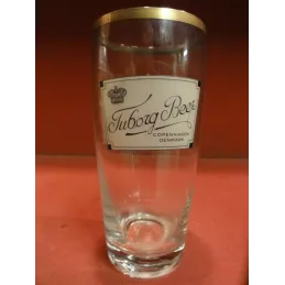 1 VERRE TUBORG BEER 25CL HT. 14.20CM