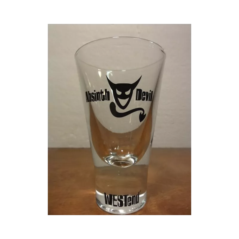 6 VERRES ABSINTHE DEVIL