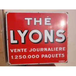 PLAQUE EMAILLEE THE LYONS