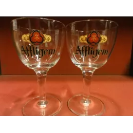 2 VERRES AFFLIGEM 25CL