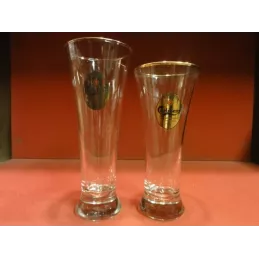 2 VERRES CARLSBERG 30CL ET 25CL