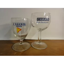 DEUX VERRES CASANIS  