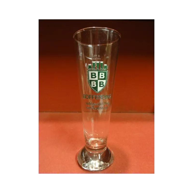 1 VERRE BOFFERDING 25CL