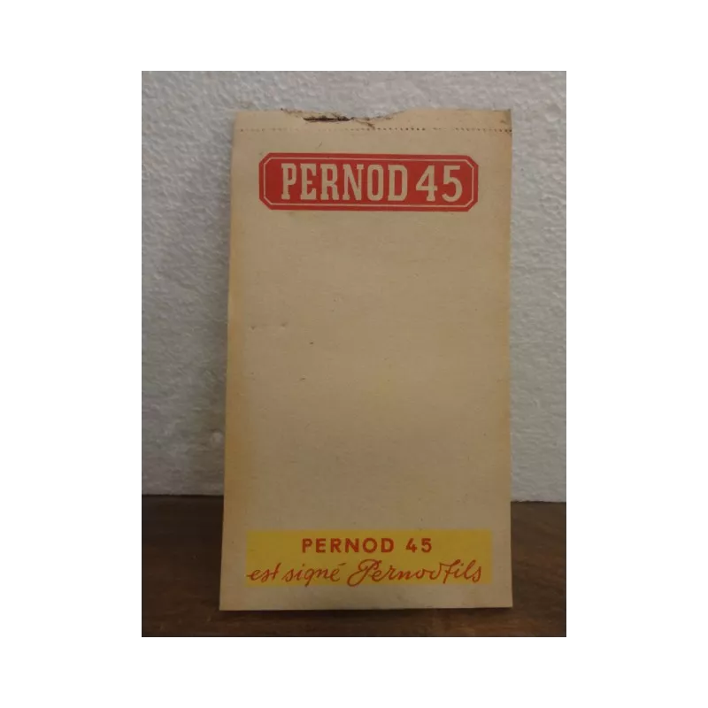 1 CARNET PERNOD 45