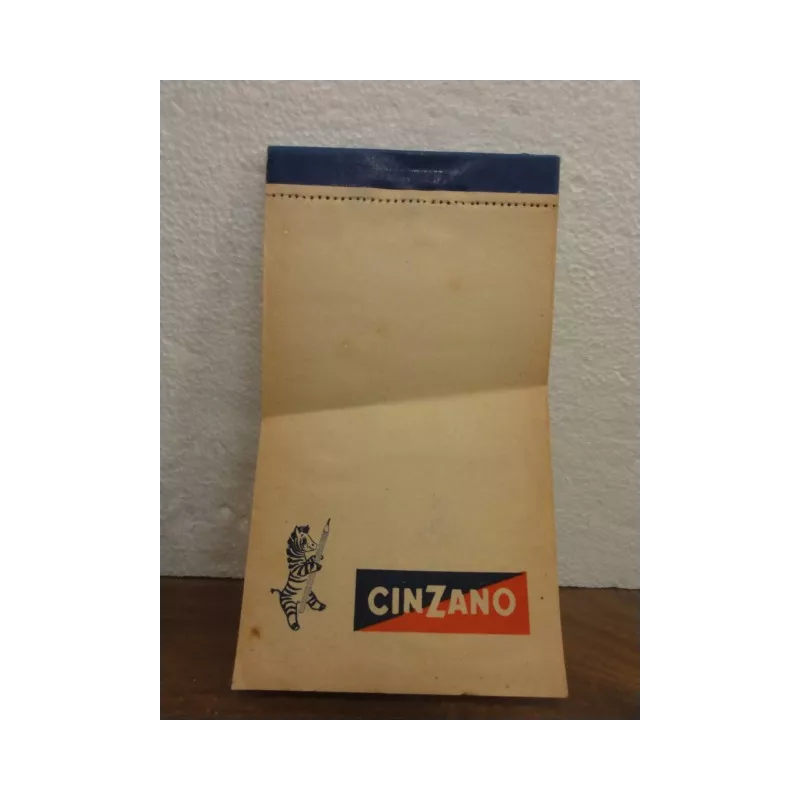 1 CARNET CINZANO