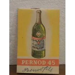 1 CARNET PERNOD 45  PERNOD 45