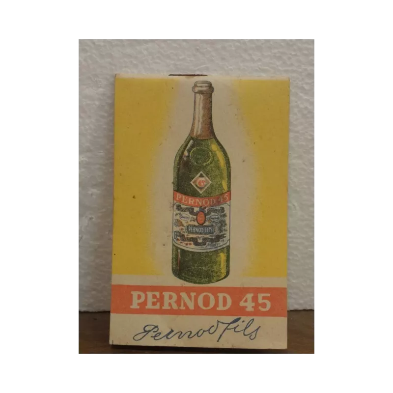 1 CARNET PERNOD 45  PERNOD 45