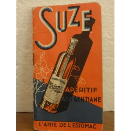 1 CARNET SUZE CALENDRIER 1936