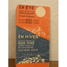 1 CARNET SUZE CALENDRIER 1936