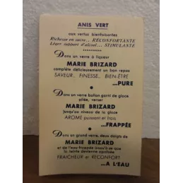 1 CARNET MARIE BRIZARD