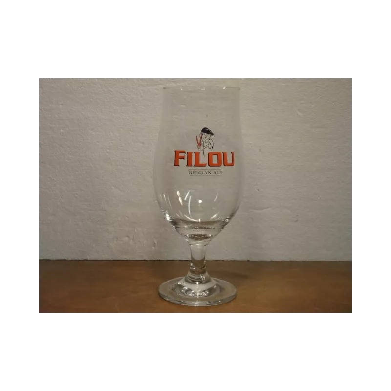 1 VERRE  FILOU 25 & 50CL