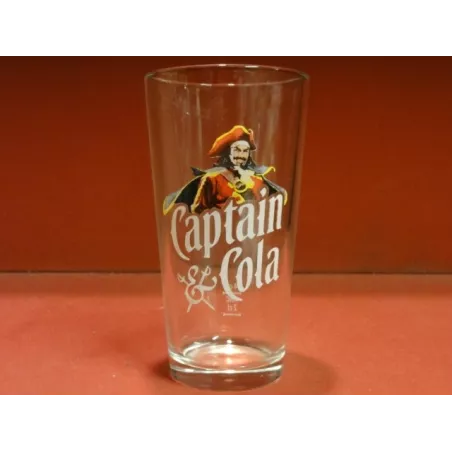 6 VERRES CAPTAIN COLA 25CL/30CL