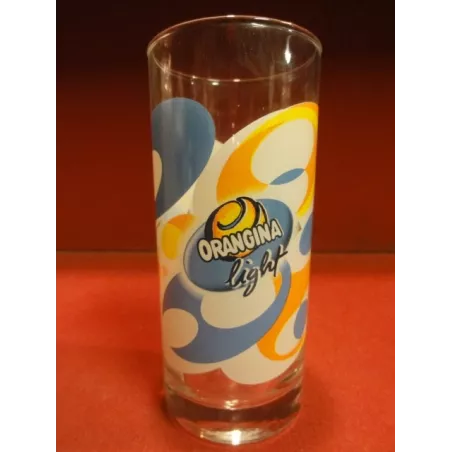 6 VERRES ORANGINA LIGHT